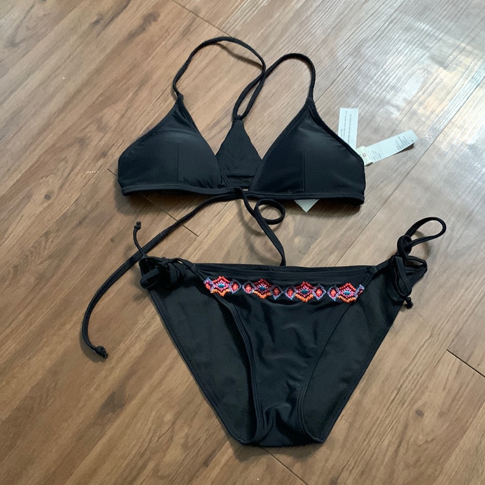 NWOT Hollister Black Bikini